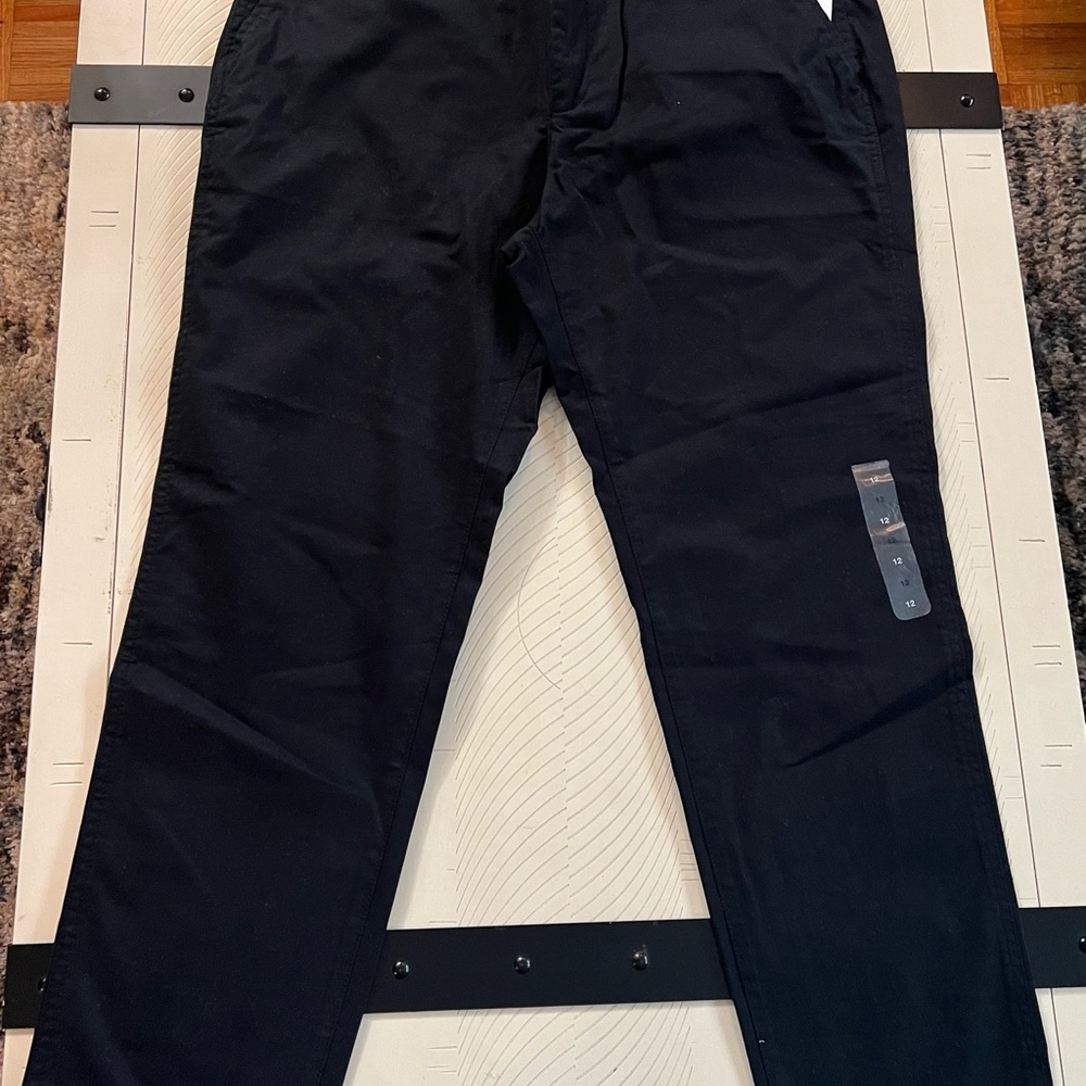 GAP Women's Black Straight Leg Pants